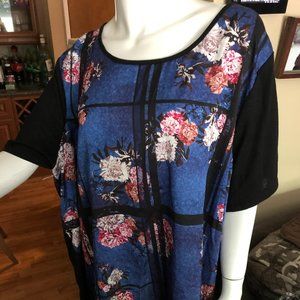 Short Sleeve Black Block Tshirt